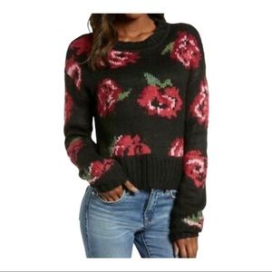 Cotton Emporium Eyelash Royal Blue Floral …